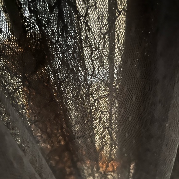 FREE PEOPLE DOTTED LACE SKIRT LARGE - Picture 9 of 12